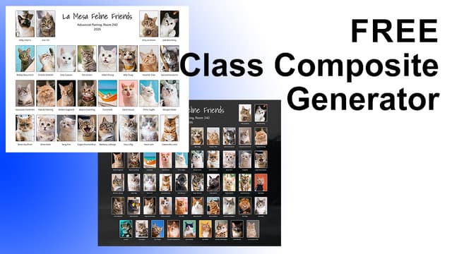 Check out our new Class Composite generator! it allows you to add a bunch of images into a composite layout and then you can adjust the layout as needed, and download a high res file. Find it on the Tools page.
