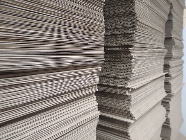 Lots of boxes ready for shipping out orders, these are custom made for us so they fit our prints perfectly - with room all around to protect them of course.